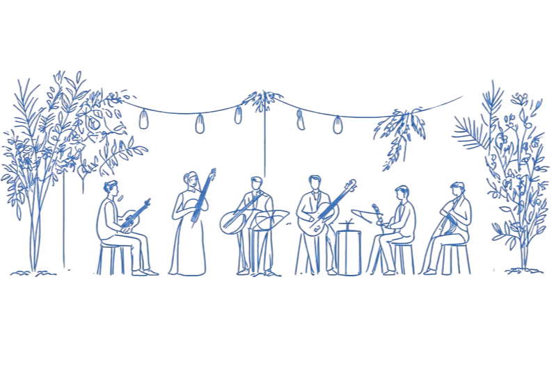 Illustration de l'orchestre